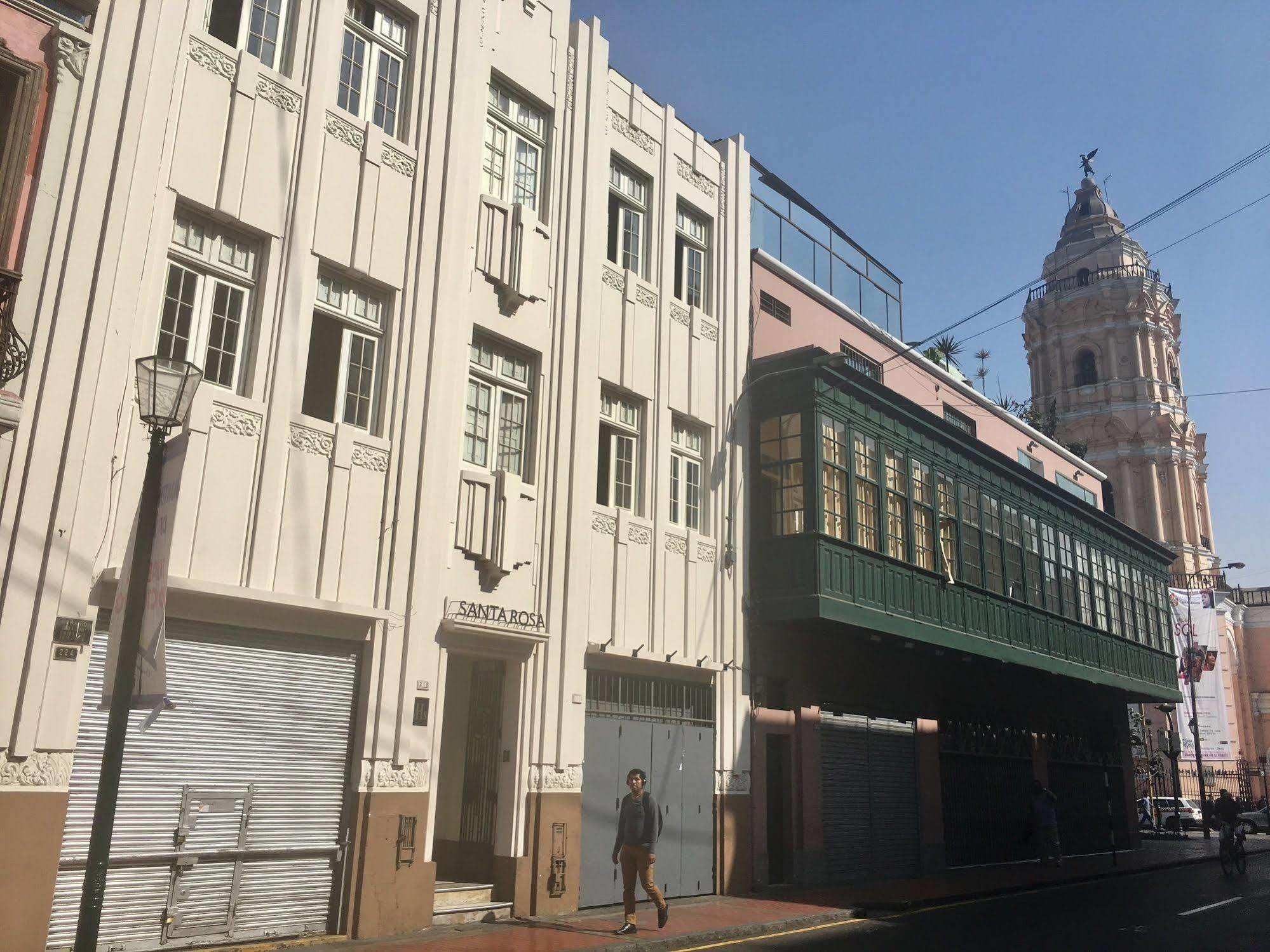 לימה Hospedaje Santa Rosa- Centro Historico מראה חיצוני תמונה